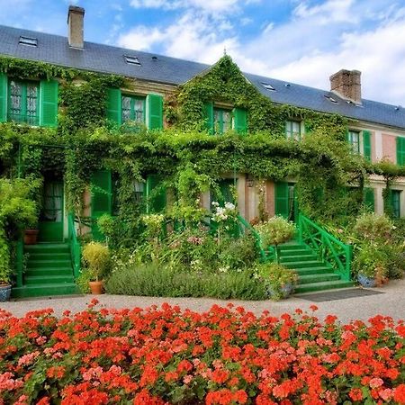 Maison Fleurs De Lys, Climatisee, Wifi Et Parking Privee Gratuit, Lave-Linge, Vernon Giverny Eksteriør bilde